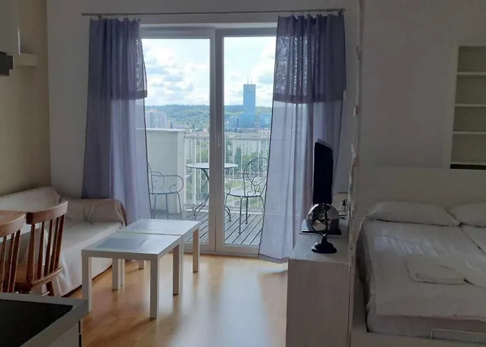 18 Pietro Panoramiczny Widok Przymorze גדנסק