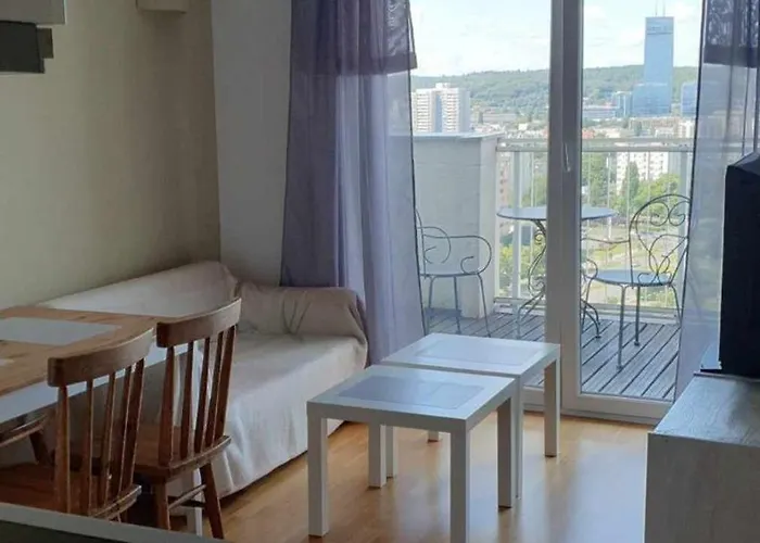 דירה 18 Pietro Panoramiczny Widok Przymorze *