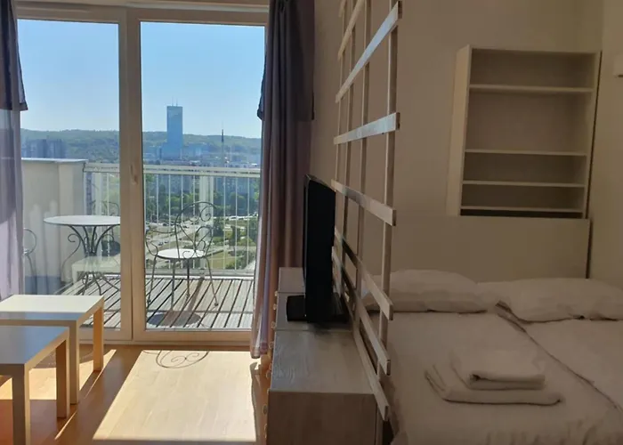 דירה 18 Pietro Panoramiczny Widok Przymorze